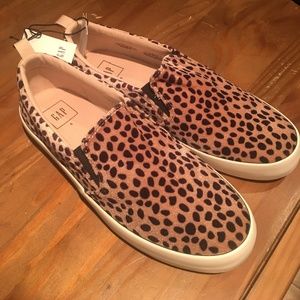 Brand new Gap Slip-on Leopard Sneakers - size 7